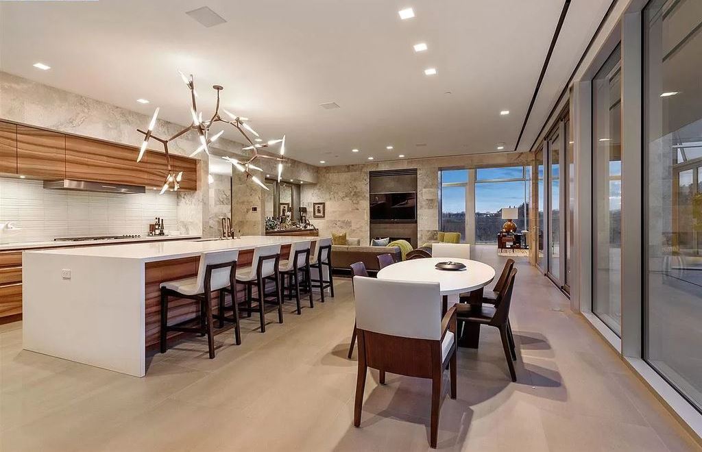 The Estate in California is an extraordinary Napa Valley property features wellness pavilion, sport court, infinity pool now available for sale. This home located at 1561 S Whitehall Ln, Saint Helena, California; offering 7 bedrooms and 11 bathrooms with over 14,000 square feet of living spaces.