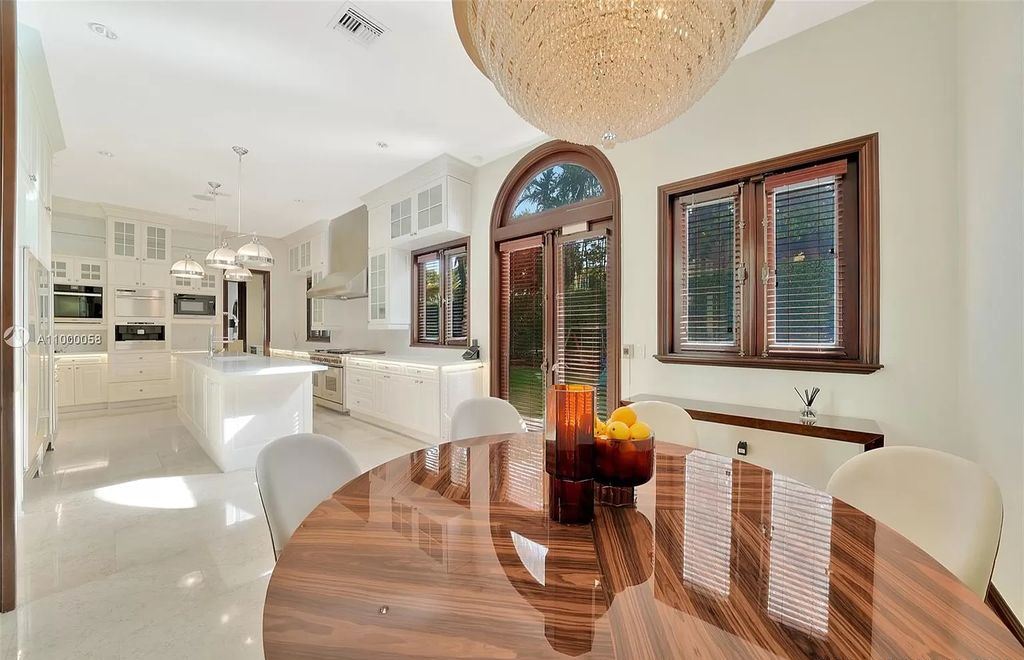 The Mediterranean Mansion is one of the largest waterfront estates on Sunset Islands offers abundance of private luxurious amenities now available for sale. This home located at 1525 W 24th St, Miami Beach, Florida; offering 7 bedrooms and 10 bathrooms with over 11,500 square feet of living spaces.