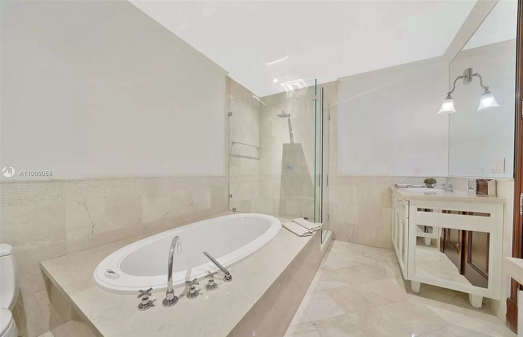 The Mediterranean Mansion is one of the largest waterfront estates on Sunset Islands offers abundance of private luxurious amenities now available for sale. This home located at 1525 W 24th St, Miami Beach, Florida; offering 7 bedrooms and 10 bathrooms with over 11,500 square feet of living spaces.