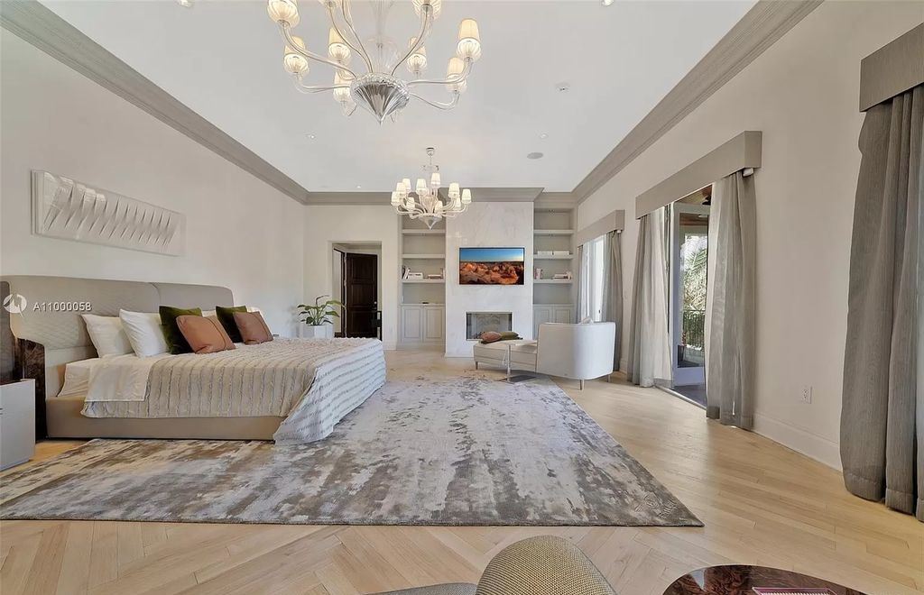The Mediterranean Mansion is one of the largest waterfront estates on Sunset Islands offers abundance of private luxurious amenities now available for sale. This home located at 1525 W 24th St, Miami Beach, Florida; offering 7 bedrooms and 10 bathrooms with over 11,500 square feet of living spaces.