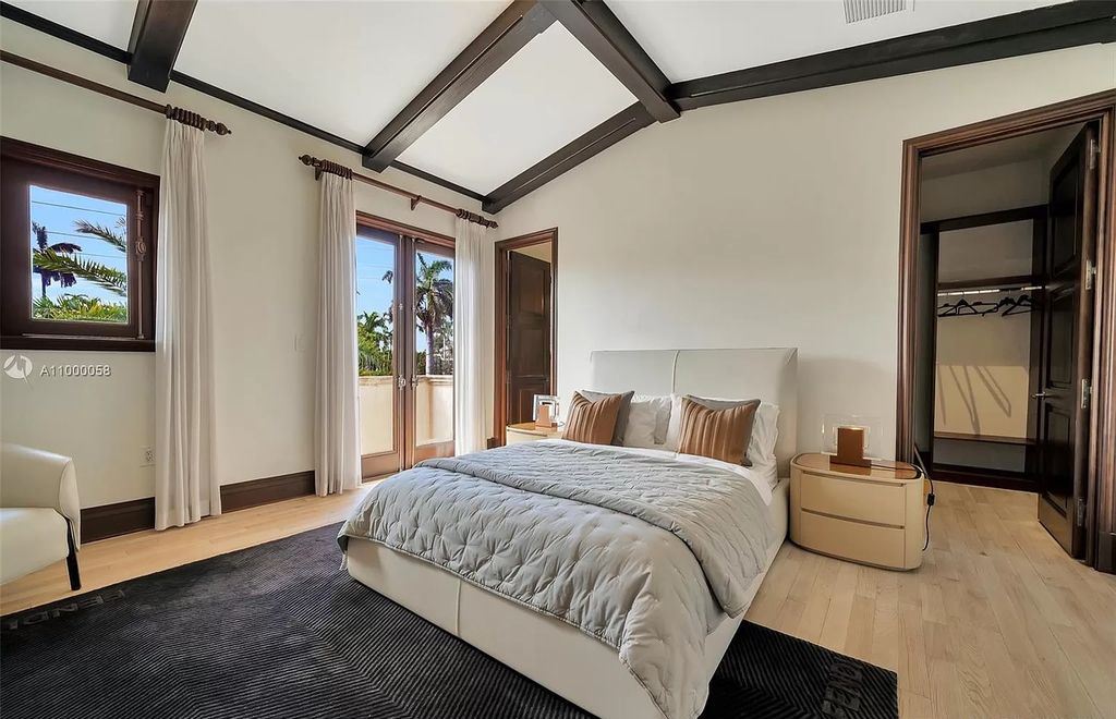 The Mediterranean Mansion is one of the largest waterfront estates on Sunset Islands offers abundance of private luxurious amenities now available for sale. This home located at 1525 W 24th St, Miami Beach, Florida; offering 7 bedrooms and 10 bathrooms with over 11,500 square feet of living spaces.