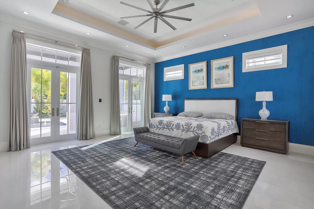 The West Palm Beach House is a luxurious dream home to experience true luxury lifestyle with impressive finishes now available for sale. This home located at 14100 N Miller Dr, West Palm Beach, Florida; offering 5 bedrooms and 8 bathrooms with over 5,100 square feet of living spaces.