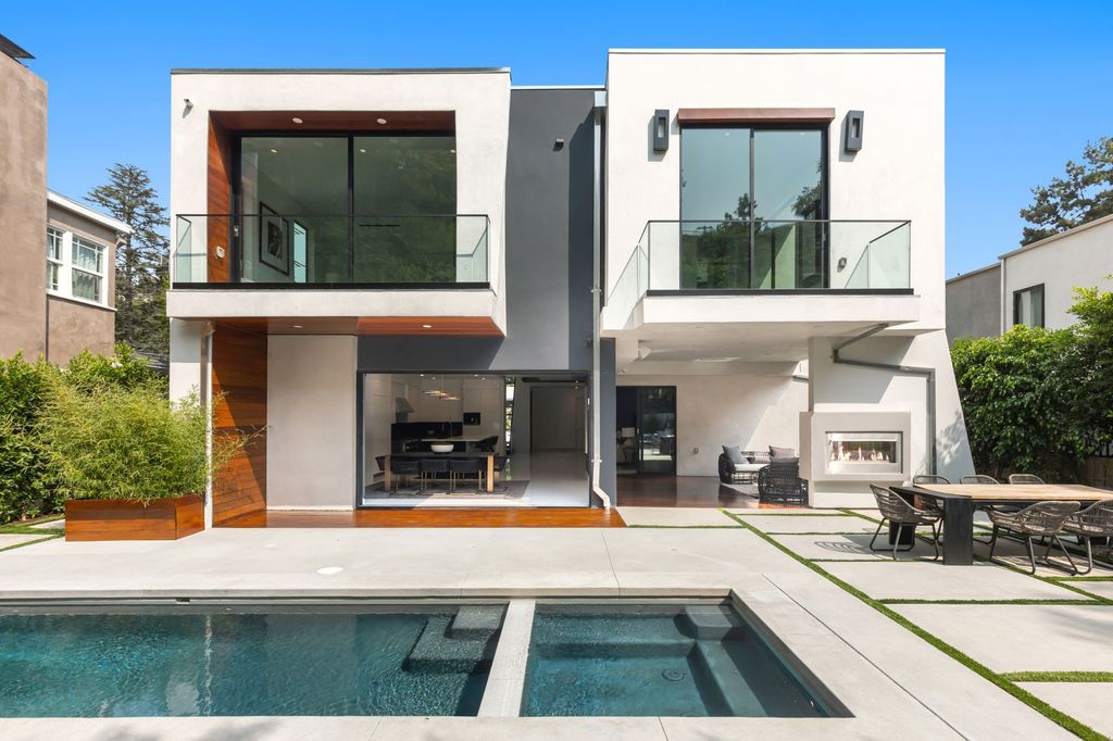 The Home in Beverly Hills is newly constructed, private and gated estate in the most coveted zip code in the world now available for sale. This home located at 1849 Coldwater Canyon Dr, Beverly Hills, California; offering 5 bedrooms and 5 bathrooms with over 4,300 square feet of living spaces.