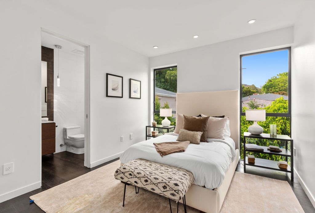 The Home in Beverly Hills is newly constructed, private and gated estate in the most coveted zip code in the world now available for sale. This home located at 1849 Coldwater Canyon Dr, Beverly Hills, California; offering 5 bedrooms and 5 bathrooms with over 4,300 square feet of living spaces.