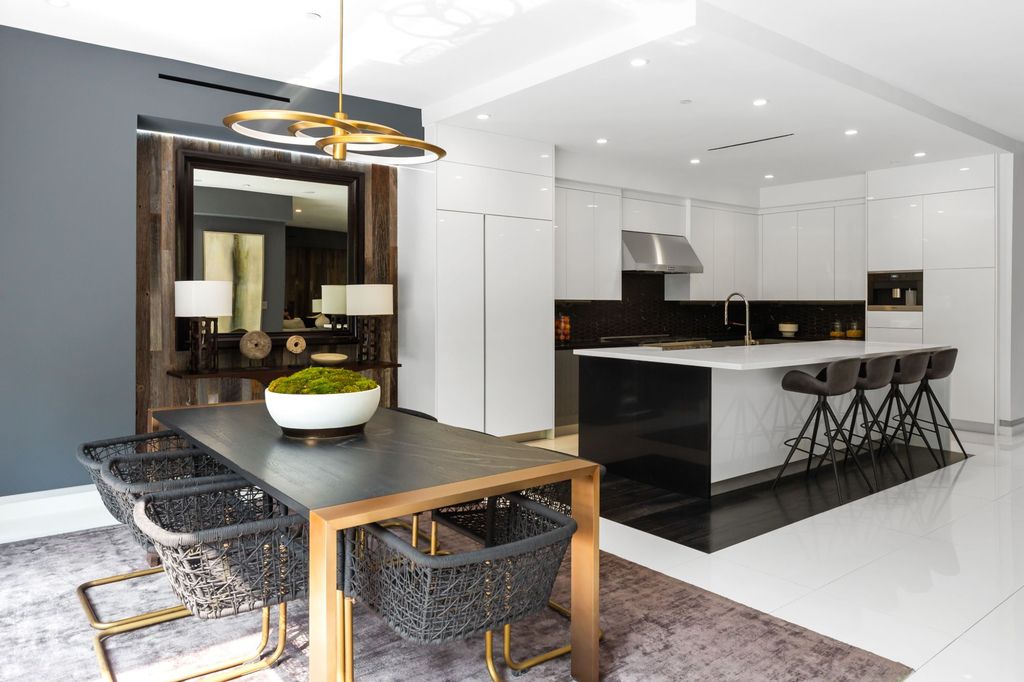 The Home in Beverly Hills is newly constructed, private and gated estate in the most coveted zip code in the world now available for sale. This home located at 1849 Coldwater Canyon Dr, Beverly Hills, California; offering 5 bedrooms and 5 bathrooms with over 4,300 square feet of living spaces.