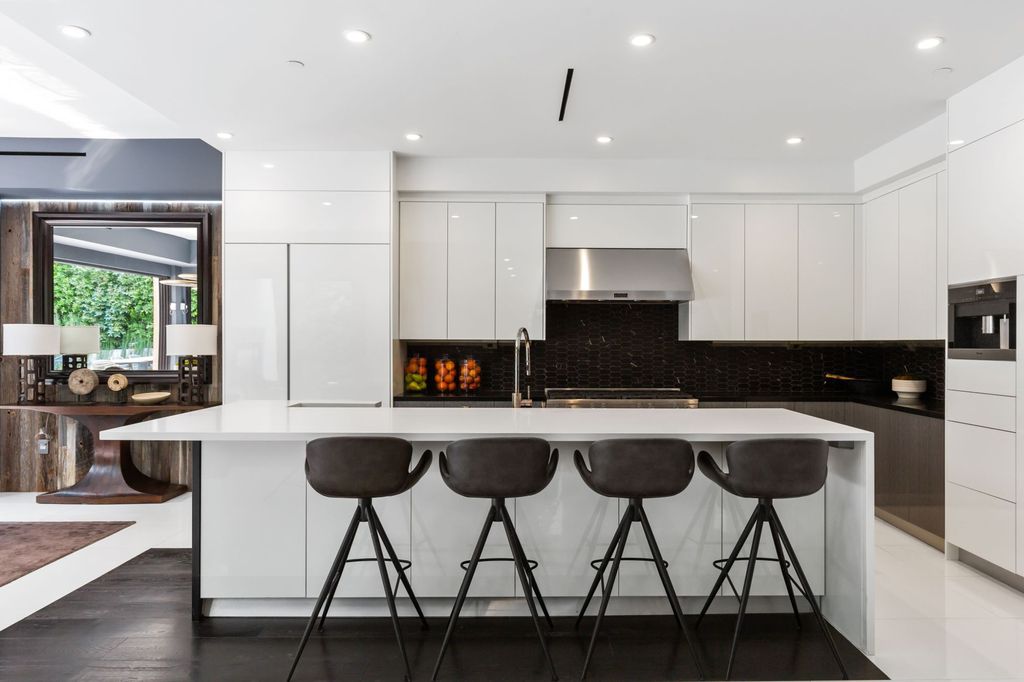 The Home in Beverly Hills is newly constructed, private and gated estate in the most coveted zip code in the world now available for sale. This home located at 1849 Coldwater Canyon Dr, Beverly Hills, California; offering 5 bedrooms and 5 bathrooms with over 4,300 square feet of living spaces.