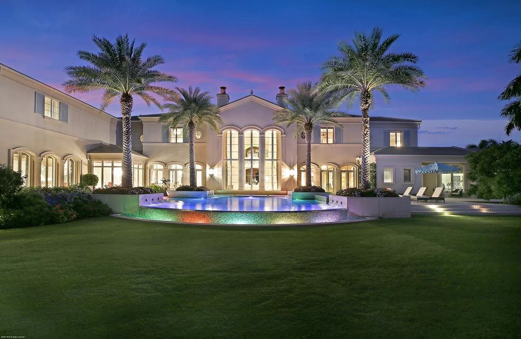 The Custom Home in Florida is a luxurious estate situated on the finest lot in prestigious Old Palm now available for sale. This home located at 11748 Bella Donna Ct, Palm Beach Gardens, Florida; offering 6 bedrooms and 9 bathrooms with over 10,000 square feet of living spaces.