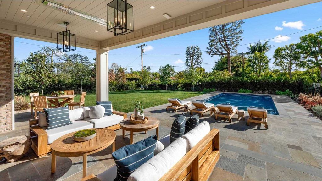The New Construction Home in prestigious Brentwood Park features the highest caliber of finishes and spacious grounds now available for sale. This home located at 12730 Hanover St, Los Angeles, California; offering 8 bedrooms and 10 bathrooms with over 13,000 square feet of living spaces.