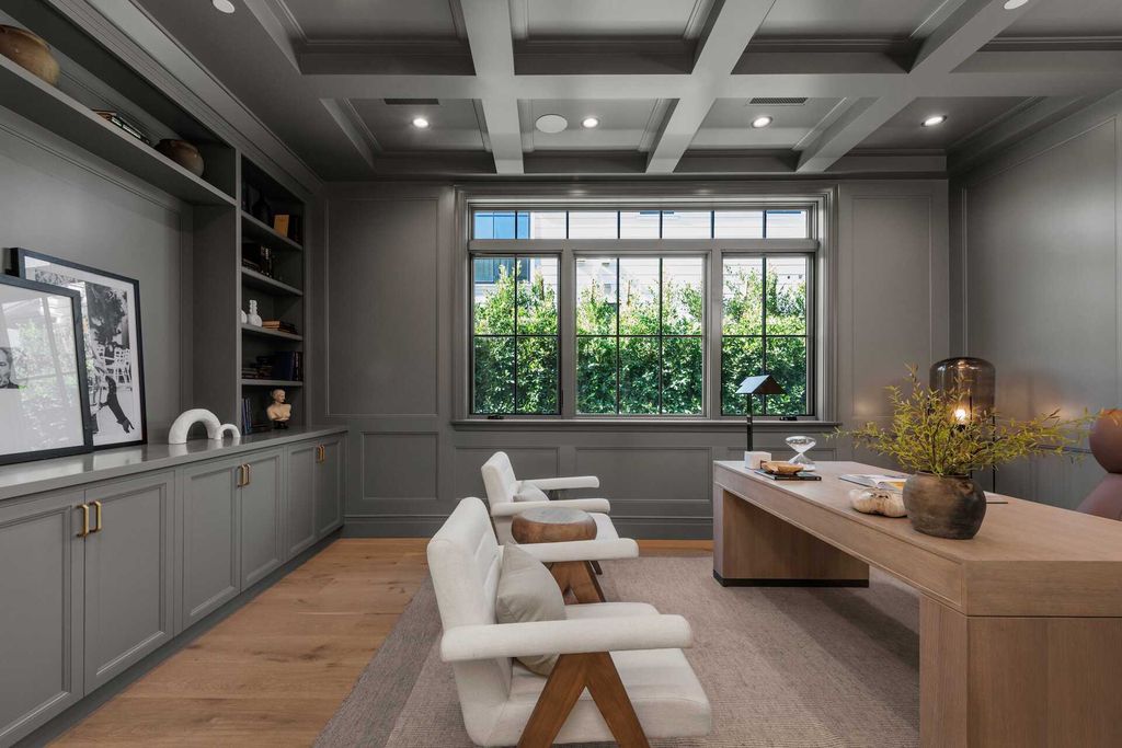The New Construction Home in prestigious Brentwood Park features the highest caliber of finishes and spacious grounds now available for sale. This home located at 12730 Hanover St, Los Angeles, California; offering 8 bedrooms and 10 bathrooms with over 13,000 square feet of living spaces.