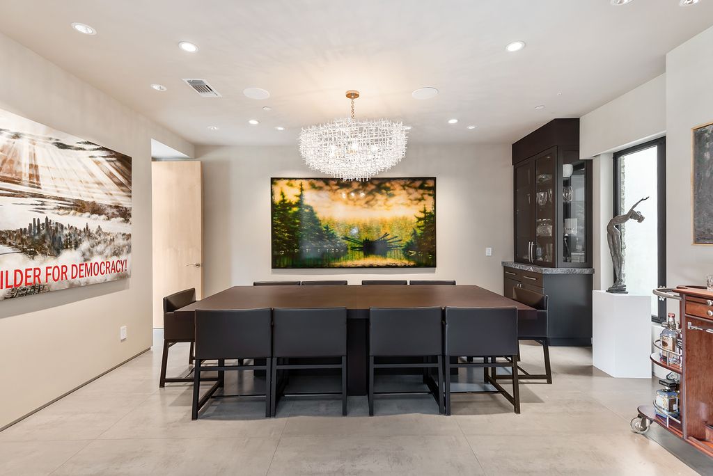 The Home in Los Angeles is an absolutely breathtaking property perfects for outdoor entertaining with the cozy loggia & fireplace now available for sale. This home located at 383 S Beverly Glen Blvd, Los Angeles, California; offering 6 bedrooms and 8 bathrooms with over 7,000 square feet of living spaces.