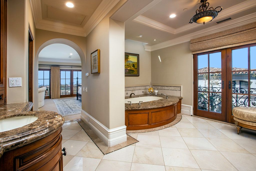 The Newport Coast Home boasts coastal southern California grandeur throughout on a front row unobstructed hilltop now available for sale. This home located at 7 Sailcrest, Newport Coast, California; offering 7 bedrooms and 8 bathrooms with over 9,800 square feet of living spaces.
