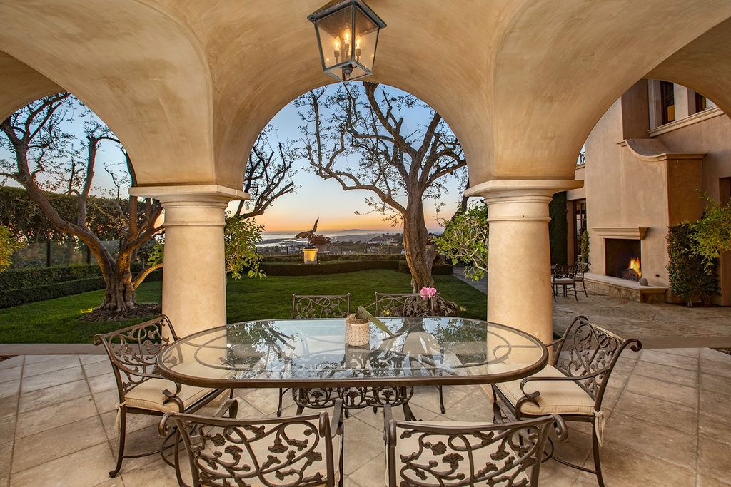 The Newport Coast Home boasts coastal southern California grandeur throughout on a front row unobstructed hilltop now available for sale. This home located at 7 Sailcrest, Newport Coast, California; offering 7 bedrooms and 8 bathrooms with over 9,800 square feet of living spaces.