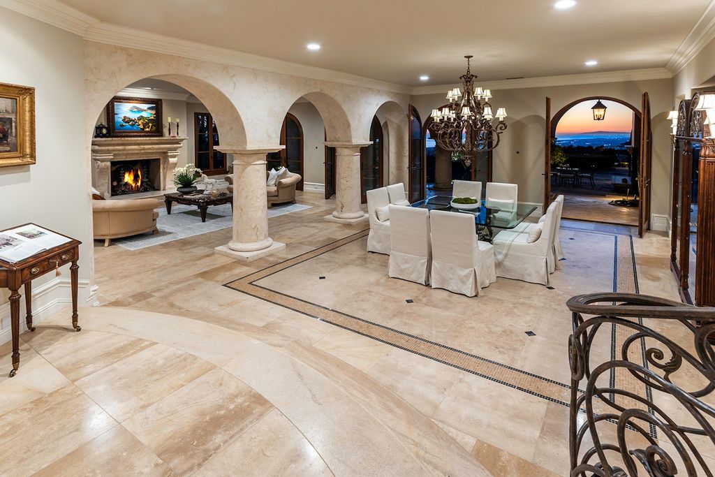 The Newport Coast Home boasts coastal southern California grandeur throughout on a front row unobstructed hilltop now available for sale. This home located at 7 Sailcrest, Newport Coast, California; offering 7 bedrooms and 8 bathrooms with over 9,800 square feet of living spaces.
