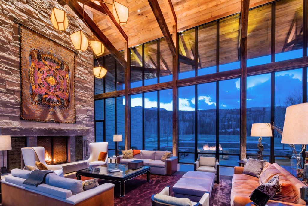 The Colorado Ski Resort is one of the finest properties in North America with unparalleled and stunning setting now available for sale. This home located at 137 Hood Park Rd, Mountain Village, Colorado; offering 8 bedrooms and 13 bathrooms with over 18,000 square feet of living spaces.