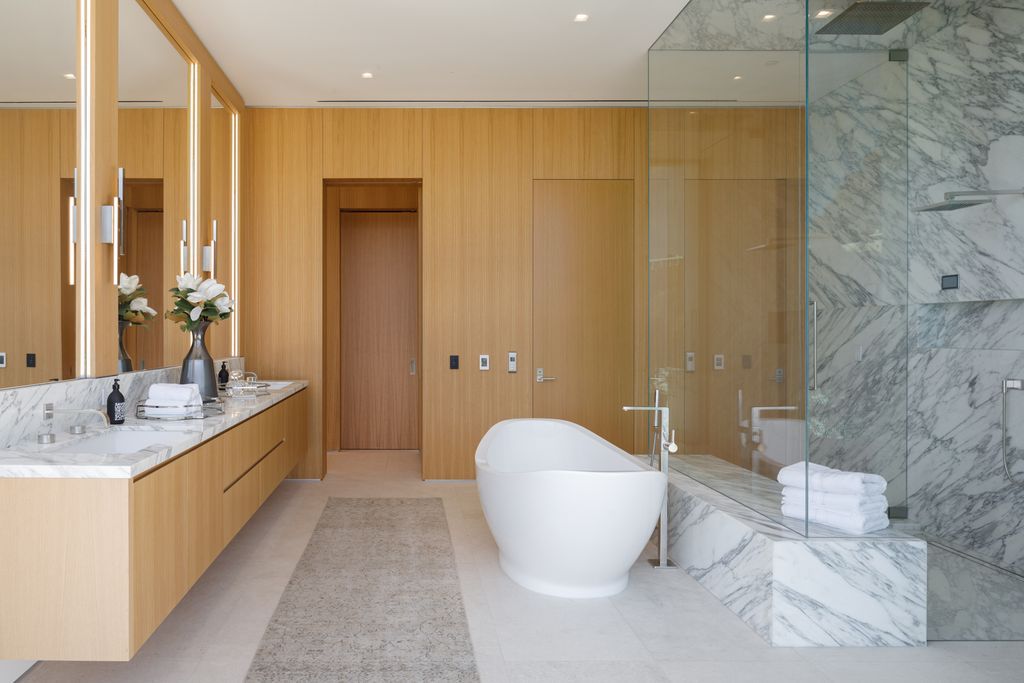 The Hollywood Hills Mansion is an amenity-rich entertainer’s paradise within walking distance to the iconic Sunset Strip now available for sale. This home located at 1422 Devlin Dr, Los Angeles, California; offering 6 bedrooms and 10 bathrooms with over 10,000 square feet of living spaces.