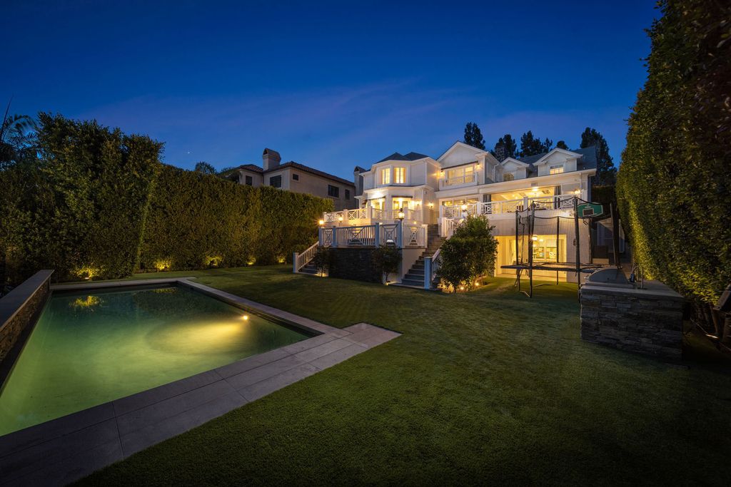 The Traditional Home in Bel Air provides California indoor, outdoor living at its finest now available for sale. This home located at 2311 Worthing Ln, Los Angeles, California; offering 5 bedrooms and 7 bathrooms with over 9,200 square feet of living spaces.