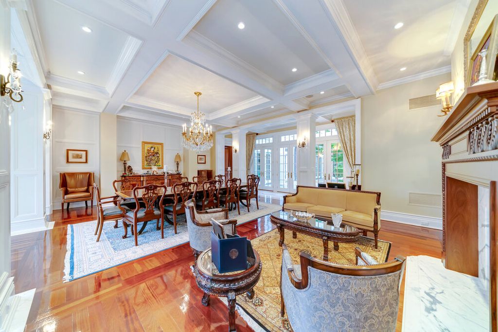 The New York Home is a perfectly manicured property located on one of the most prestigious streets on the Gold Coast of Long Island now available for sale. This home located at 110 Dupont Ests, Greenvale, New York; offering 7 bedrooms and 12 bathrooms with over 10,000 square feet of living spaces. 