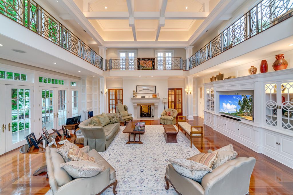 The New York Home is a perfectly manicured property located on one of the most prestigious streets on the Gold Coast of Long Island now available for sale. This home located at 110 Dupont Ests, Greenvale, New York; offering 7 bedrooms and 12 bathrooms with over 10,000 square feet of living spaces. 