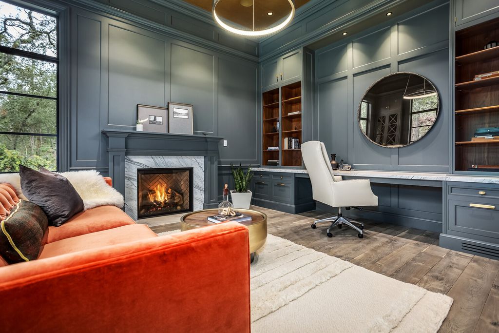 The Home in Orinda is a resort like estate where perfect design meets exquisite taste and unparalleled craftsmanship now available for sale. This home located at 519 Miner Rd, Orinda, California; offering 5 bedrooms and 9 bathrooms with over 7,000 square feet of living spaces. 