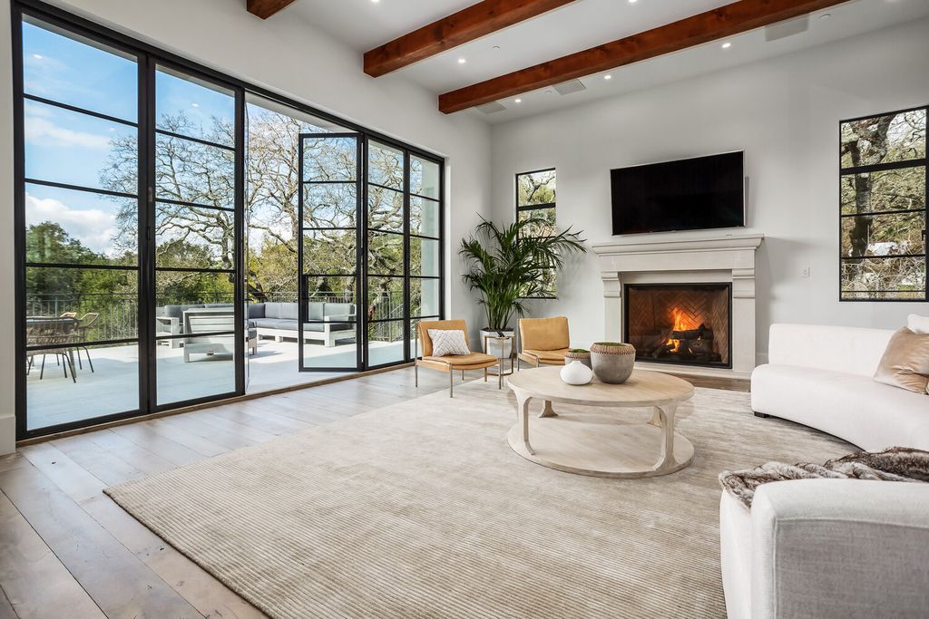 The Home in Orinda is a resort like estate where perfect design meets exquisite taste and unparalleled craftsmanship now available for sale. This home located at 519 Miner Rd, Orinda, California; offering 5 bedrooms and 9 bathrooms with over 7,000 square feet of living spaces. 