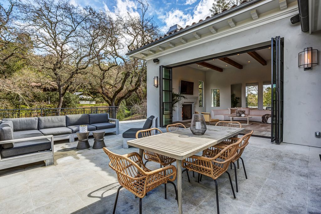 The Home in Orinda is a resort like estate where perfect design meets exquisite taste and unparalleled craftsmanship now available for sale. This home located at 519 Miner Rd, Orinda, California; offering 5 bedrooms and 9 bathrooms with over 7,000 square feet of living spaces. 