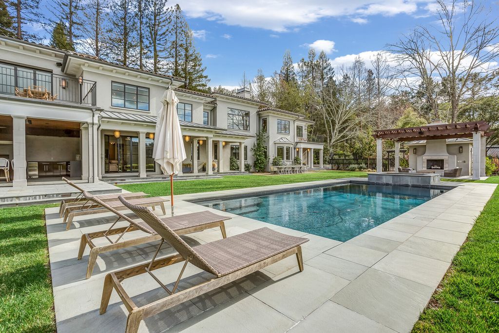 The Home in Orinda is a resort like estate where perfect design meets exquisite taste and unparalleled craftsmanship now available for sale. This home located at 519 Miner Rd, Orinda, California; offering 5 bedrooms and 9 bathrooms with over 7,000 square feet of living spaces. 