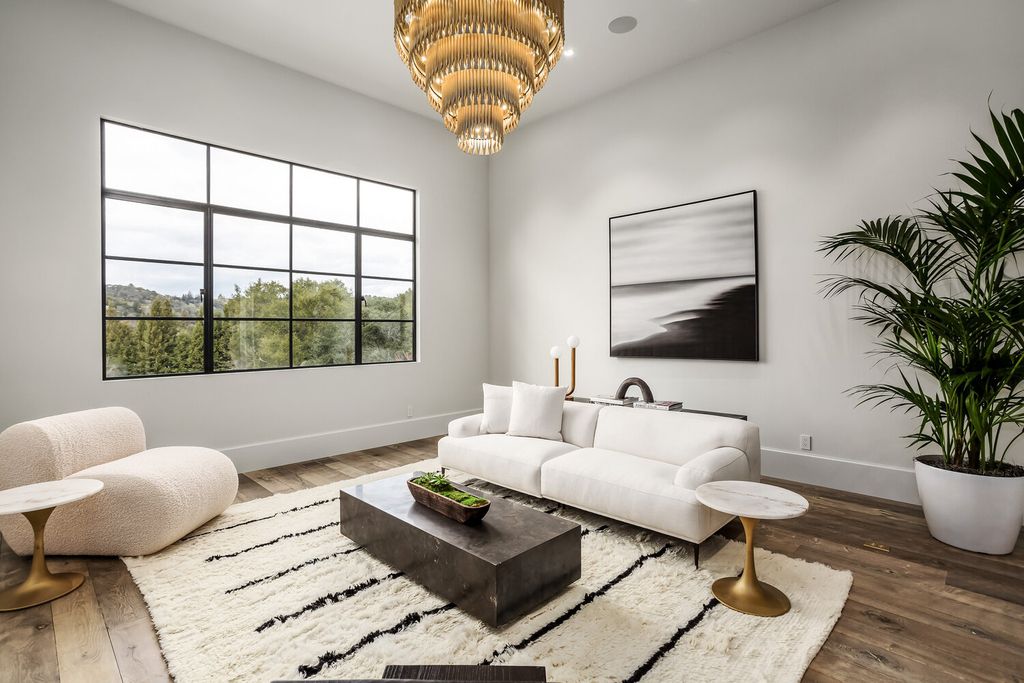 The Home in Orinda is a resort like estate where perfect design meets exquisite taste and unparalleled craftsmanship now available for sale. This home located at 519 Miner Rd, Orinda, California; offering 5 bedrooms and 9 bathrooms with over 7,000 square feet of living spaces. 