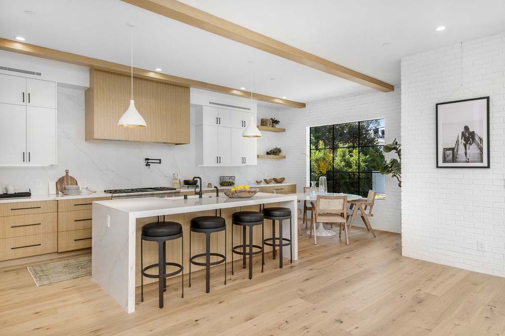 The Coastal Farmhouse is an exceptional new home located just blocks from the Palisades Village with the highest integrity and quality in design & construction now available for sale. This home located at 811 Iliff St, Pacific Palisades, California; offering 6 bedrooms and 8 bathrooms with over 6,400 square feet of living spaces.