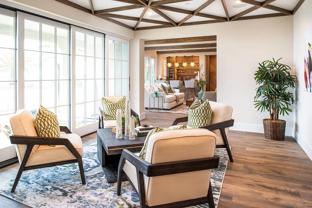 The Home in La Jolla is a Brand new construction on Muirlands Drive with panoramic ocean, village, and golf course views now available for sale. This home located at 1206 Muirlands Dr, La Jolla, California; offering 8 bedrooms and 8 bathrooms with over 7,700 square feet of living spaces.