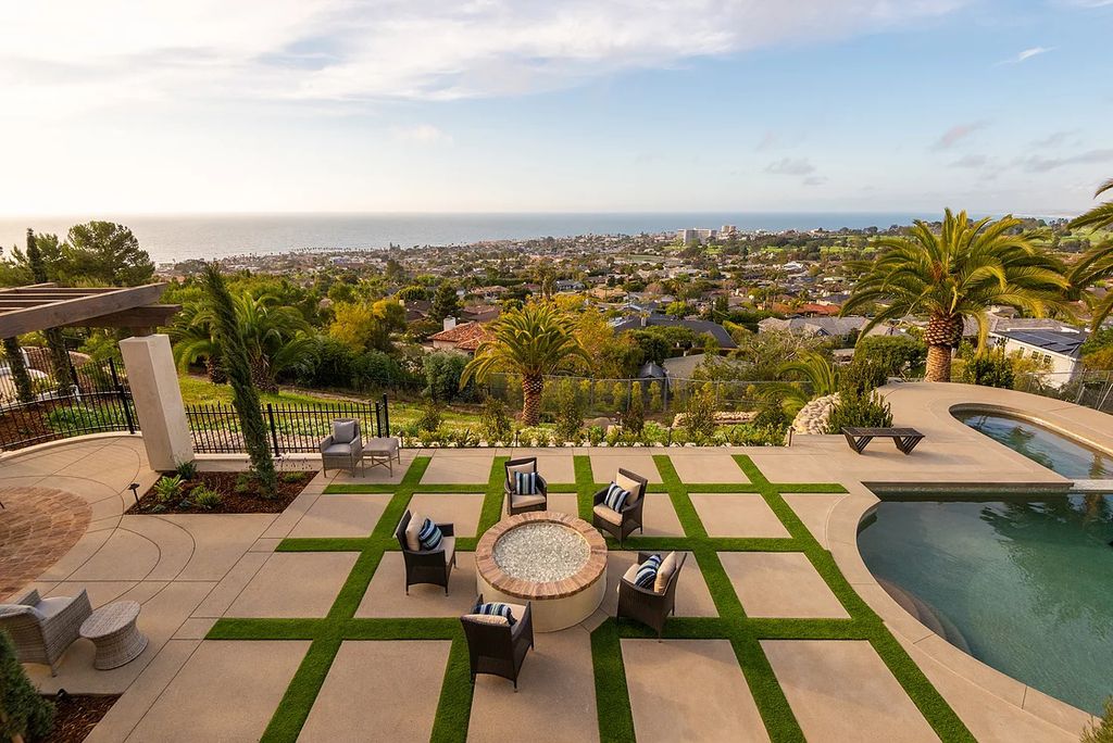 The Home in La Jolla is a Brand new construction on Muirlands Drive with panoramic ocean, village, and golf course views now available for sale. This home located at 1206 Muirlands Dr, La Jolla, California; offering 8 bedrooms and 8 bathrooms with over 7,700 square feet of living spaces.