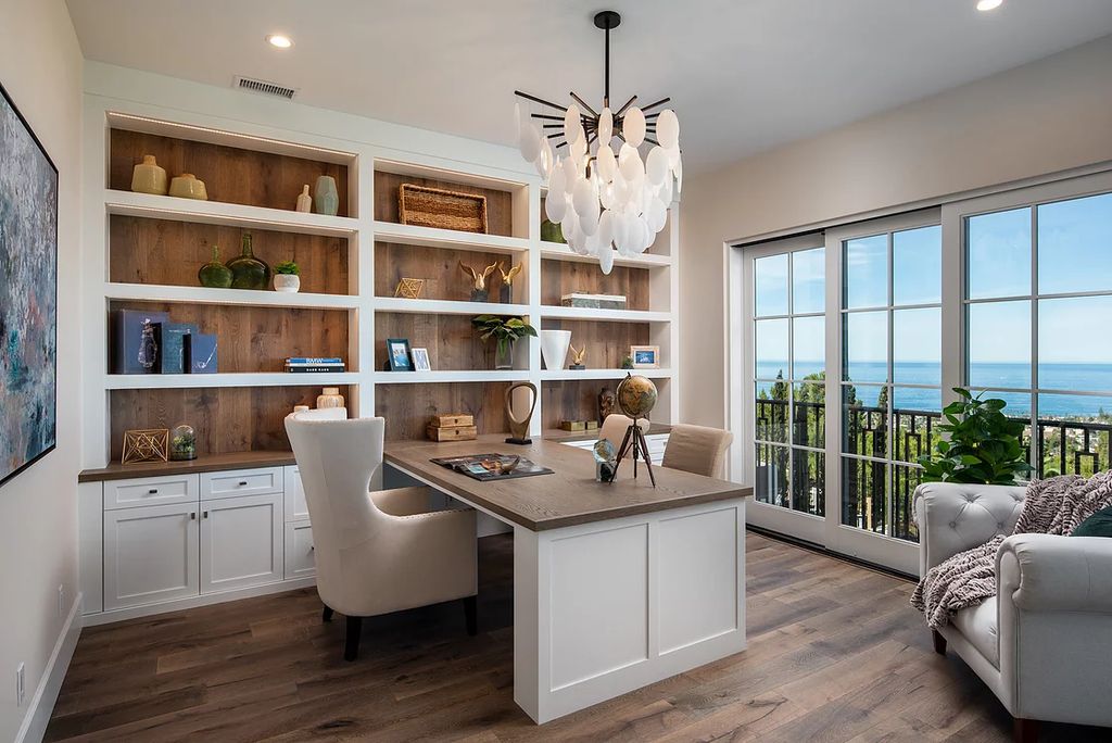 The Home in La Jolla is a Brand new construction on Muirlands Drive with panoramic ocean, village, and golf course views now available for sale. This home located at 1206 Muirlands Dr, La Jolla, California; offering 8 bedrooms and 8 bathrooms with over 7,700 square feet of living spaces.