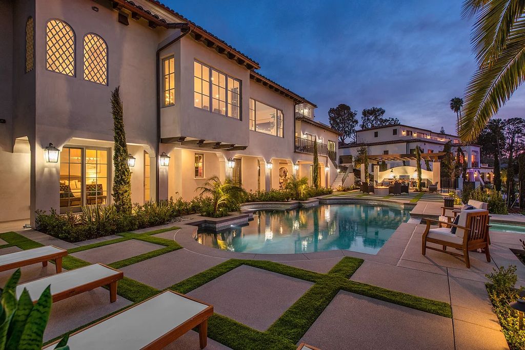 The Home in La Jolla is a Brand new construction on Muirlands Drive with panoramic ocean, village, and golf course views now available for sale. This home located at 1206 Muirlands Dr, La Jolla, California; offering 8 bedrooms and 8 bathrooms with over 7,700 square feet of living spaces.