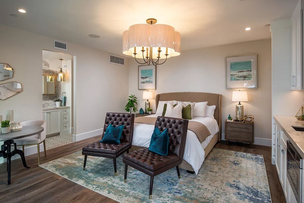 The Home in La Jolla is a Brand new construction on Muirlands Drive with panoramic ocean, village, and golf course views now available for sale. This home located at 1206 Muirlands Dr, La Jolla, California; offering 8 bedrooms and 8 bathrooms with over 7,700 square feet of living spaces.