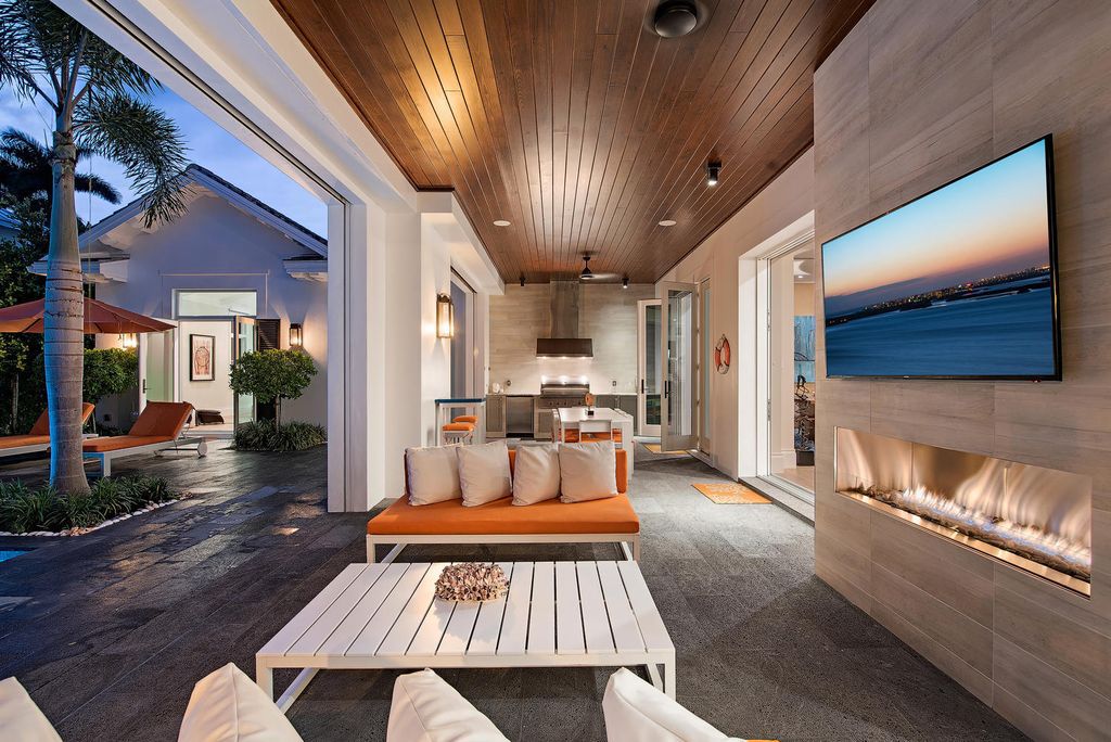 Classic Floridian style home situated at the heart of Old Naples, Florida