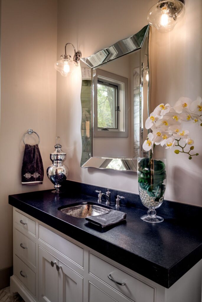 Deluxe Interior Design of Bellaire Beauty by The Design Firm