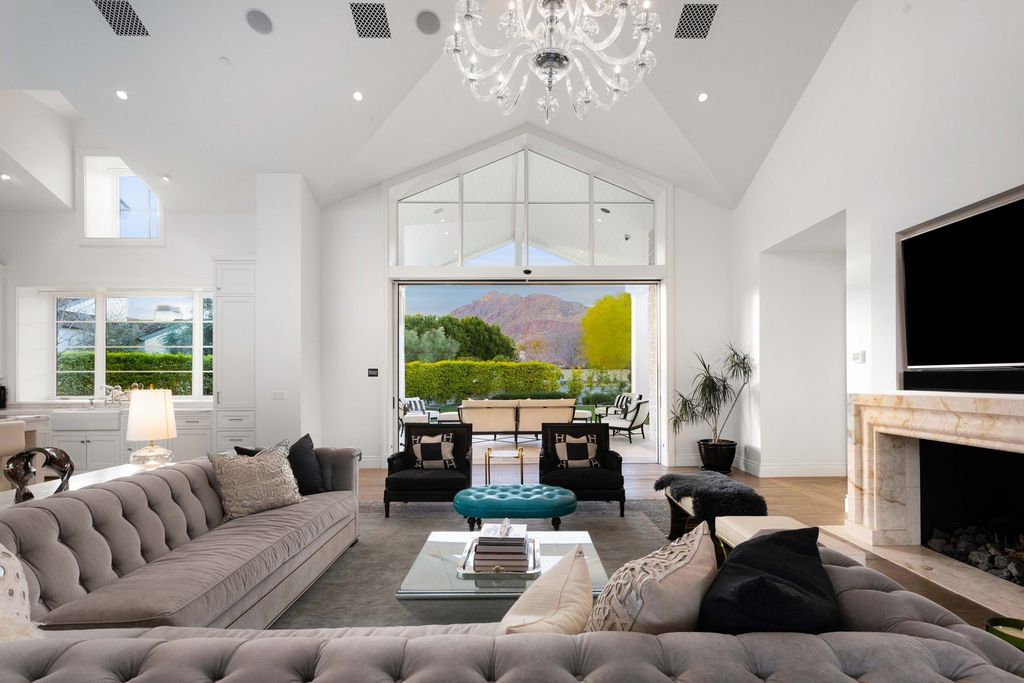 The Scottsdale Home is a exclusive privately gated estate with Camelback Mountain views and first class timeless finishes now available for sale. This home located at 6426 E Exeter Blvd, Scottsdale, Arizona; offering 4 bedrooms and 7 bathrooms with over 7,600 square feet of living spaces.