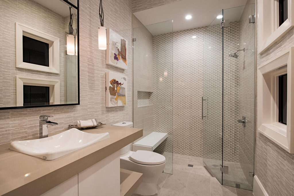 Interiors of Aqualane Shores Contemporary by Ficarra Design 10
