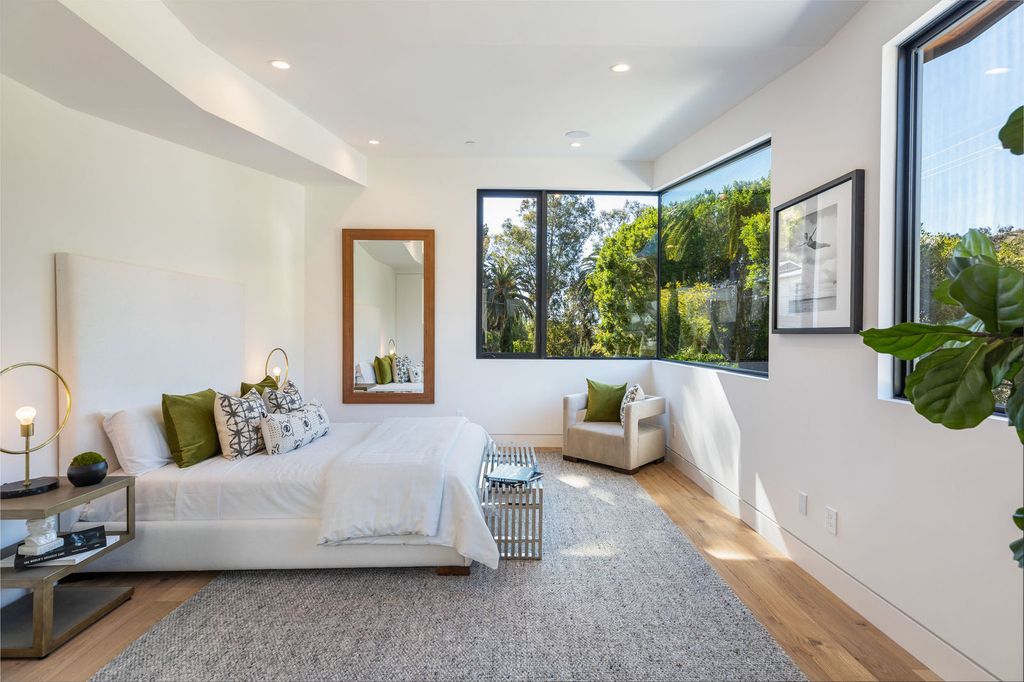 The Beverly Hills Home is a magnificent newly completed architectural residence with great volume and scale now available for sale. This home located at 2220 Coldwater Canyon Dr, Beverly Hills, California; offering 4 bedrooms and 5 bathrooms with over 4,200 square feet of living spaces.