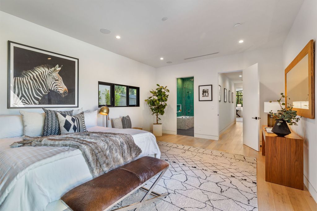 The Beverly Hills Home is a magnificent newly completed architectural residence with great volume and scale now available for sale. This home located at 2220 Coldwater Canyon Dr, Beverly Hills, California; offering 4 bedrooms and 5 bathrooms with over 4,200 square feet of living spaces.