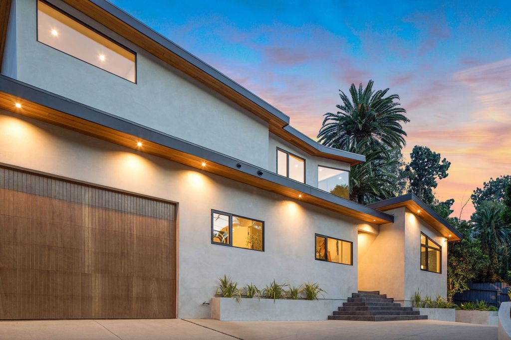 The Beverly Hills Home is a magnificent newly completed architectural residence with great volume and scale now available for sale. This home located at 2220 Coldwater Canyon Dr, Beverly Hills, California; offering 4 bedrooms and 5 bathrooms with over 4,200 square feet of living spaces.