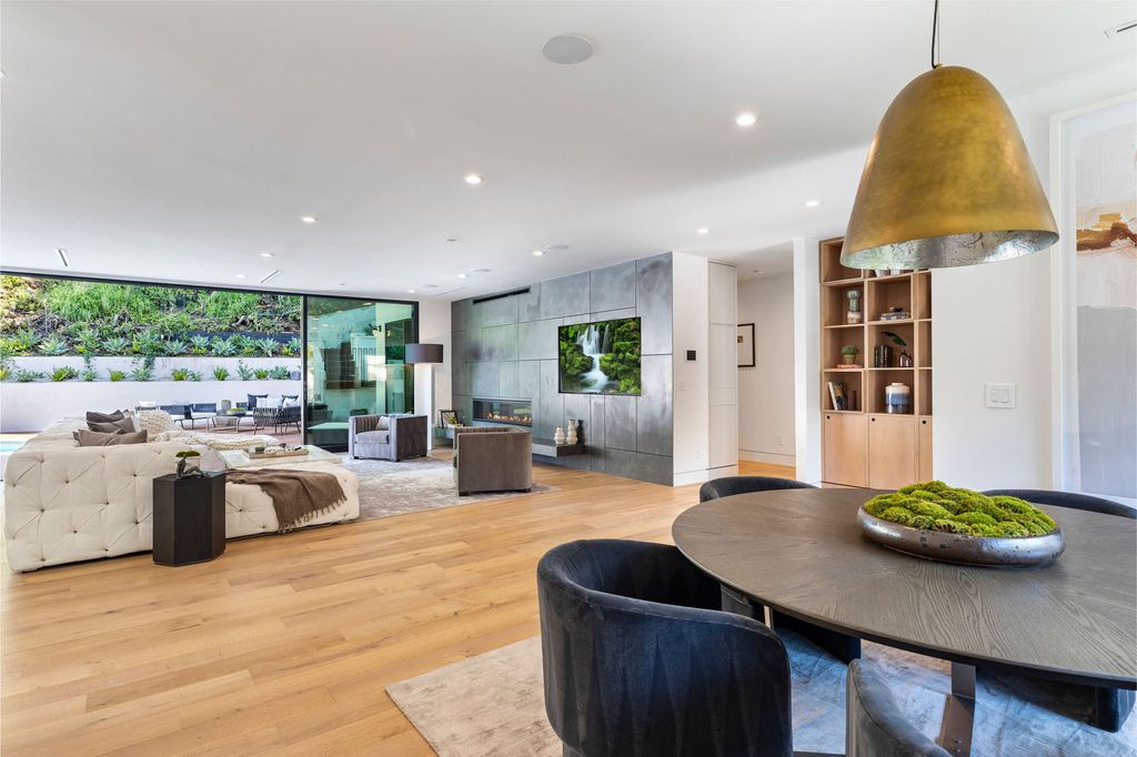 The Beverly Hills Home is a magnificent newly completed architectural residence with great volume and scale now available for sale. This home located at 2220 Coldwater Canyon Dr, Beverly Hills, California; offering 4 bedrooms and 5 bathrooms with over 4,200 square feet of living spaces.