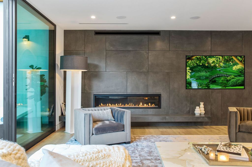 The Beverly Hills Home is a magnificent newly completed architectural residence with great volume and scale now available for sale. This home located at 2220 Coldwater Canyon Dr, Beverly Hills, California; offering 4 bedrooms and 5 bathrooms with over 4,200 square feet of living spaces.