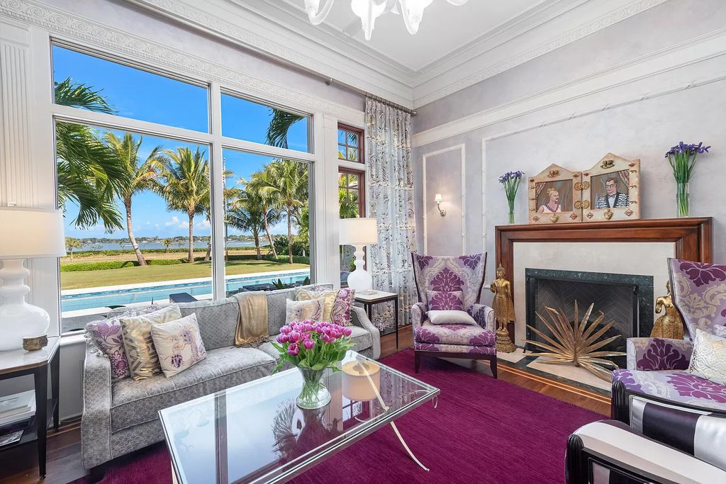 The Waterfront Estate is a Bermuda-Colonial style home has endless wide-water views of the St. Lucie River and Inlet now available for sale. This home located at 3015 SE Saint Lucie Blvd, Stuart, Florida; offering 4 bedrooms and 7 bathrooms with over 7,700 square feet of living spaces.