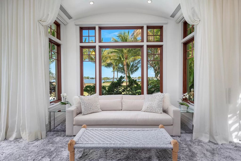 The Waterfront Estate is a Bermuda-Colonial style home has endless wide-water views of the St. Lucie River and Inlet now available for sale. This home located at 3015 SE Saint Lucie Blvd, Stuart, Florida; offering 4 bedrooms and 7 bathrooms with over 7,700 square feet of living spaces.
