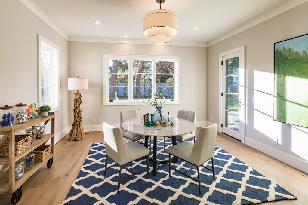 The House in Atherton is a grand estate offers the ultimate in high-end luxury while providing an unmatched living experience now available for sale. This home located at 55 Irving Ave, Atherton, California; offering 8 bedrooms and 11 bathrooms with over 10,500 square feet of living spaces.