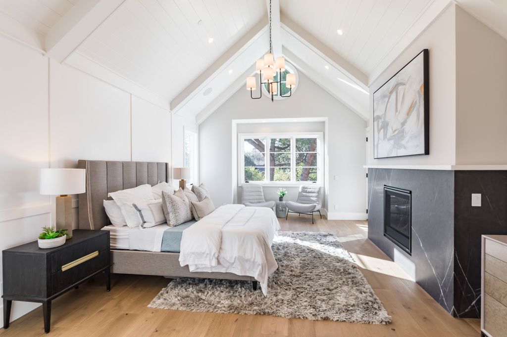 The House in Atherton is a grand estate offers the ultimate in high-end luxury while providing an unmatched living experience now available for sale. This home located at 55 Irving Ave, Atherton, California; offering 8 bedrooms and 11 bathrooms with over 10,500 square feet of living spaces.