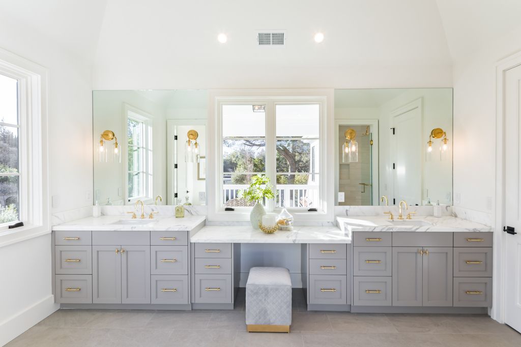 The House in Atherton is a grand estate offers the ultimate in high-end luxury while providing an unmatched living experience now available for sale. This home located at 55 Irving Ave, Atherton, California; offering 8 bedrooms and 11 bathrooms with over 10,500 square feet of living spaces.