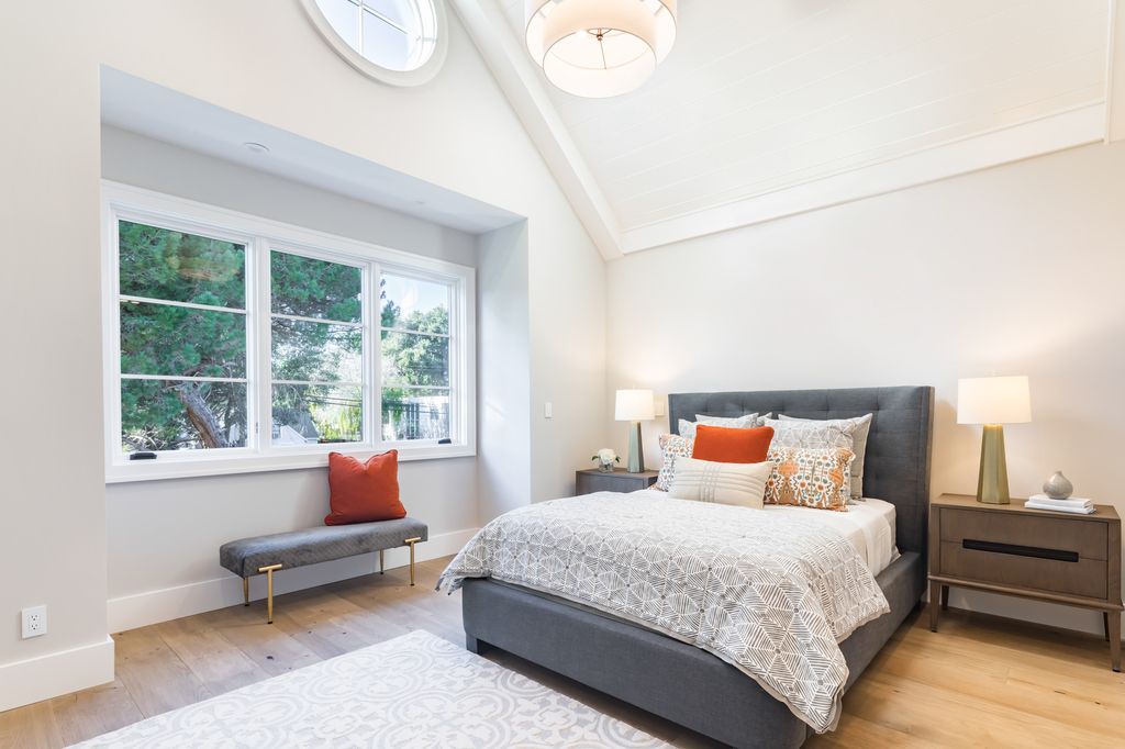 The House in Atherton is a grand estate offers the ultimate in high-end luxury while providing an unmatched living experience now available for sale. This home located at 55 Irving Ave, Atherton, California; offering 8 bedrooms and 11 bathrooms with over 10,500 square feet of living spaces.
