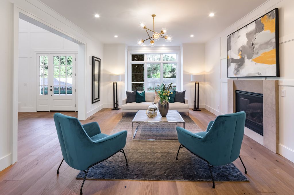 The House in Atherton is a grand estate offers the ultimate in high-end luxury while providing an unmatched living experience now available for sale. This home located at 55 Irving Ave, Atherton, California; offering 8 bedrooms and 11 bathrooms with over 10,500 square feet of living spaces.