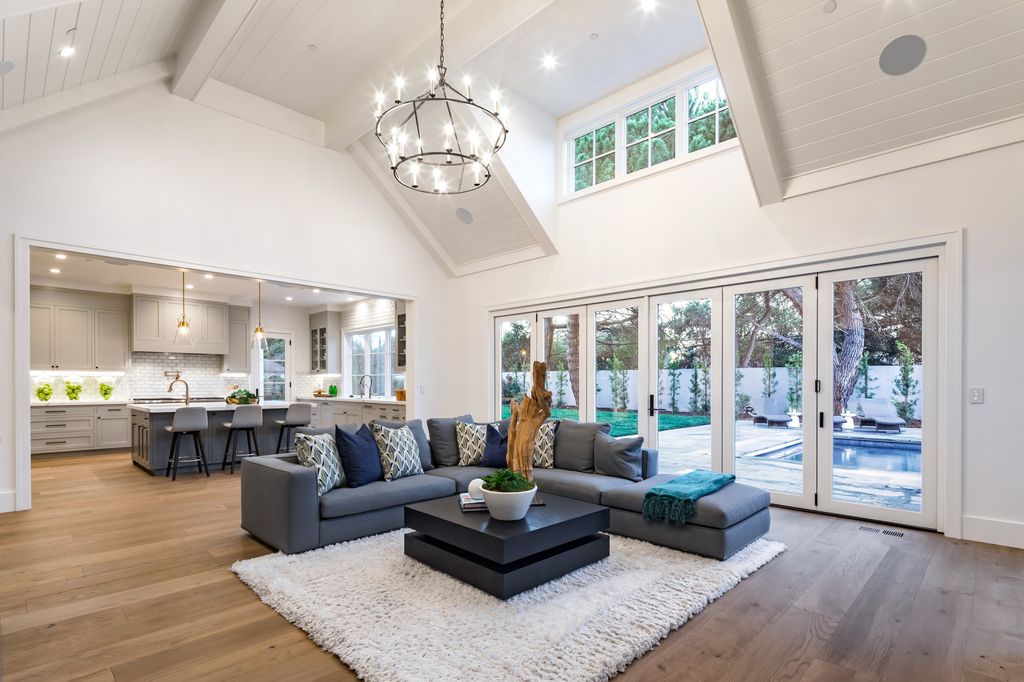 The House in Atherton is a grand estate offers the ultimate in high-end luxury while providing an unmatched living experience now available for sale. This home located at 55 Irving Ave, Atherton, California; offering 8 bedrooms and 11 bathrooms with over 10,500 square feet of living spaces.